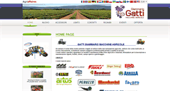 Desktop Screenshot of gattimacchineagricole.com